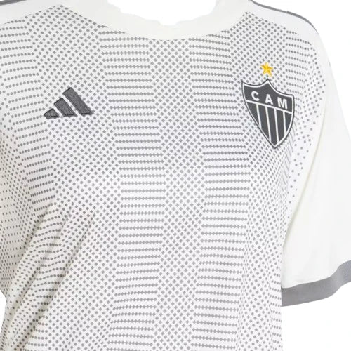 Camiseta Atlético Mineiro Mujer Segunda Equipación 24/25 - Blanca