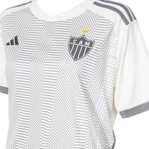 Camiseta Atlético Mineiro Mujer Segunda Equipación 24/25 - Blanca