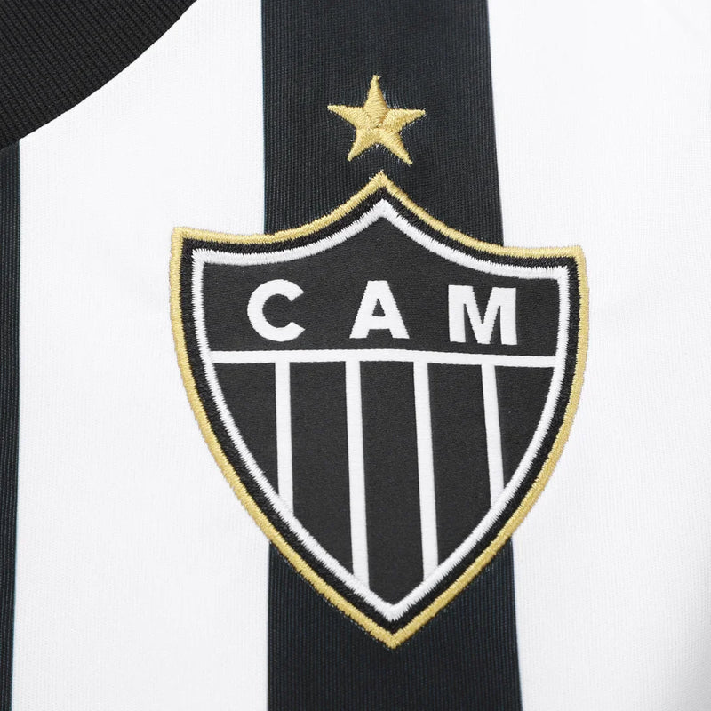 Camiseta Atletico Mineiro Primera Equipación 25/26 - Negra e Blanca