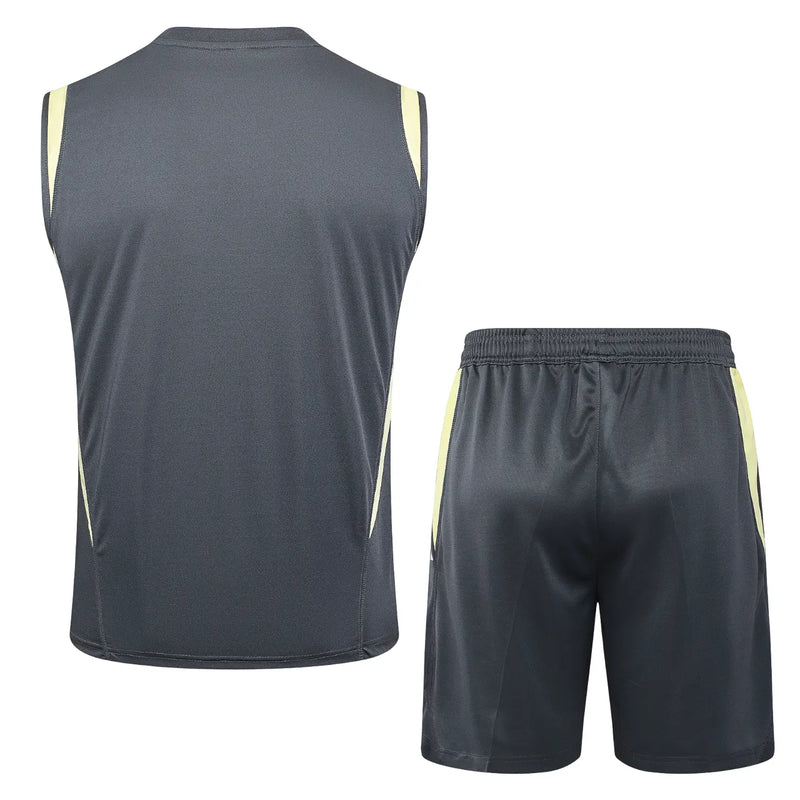Conjunto Atlético Mineiro Cuerpo Técnico Regata 24/25 - Gris Escuro