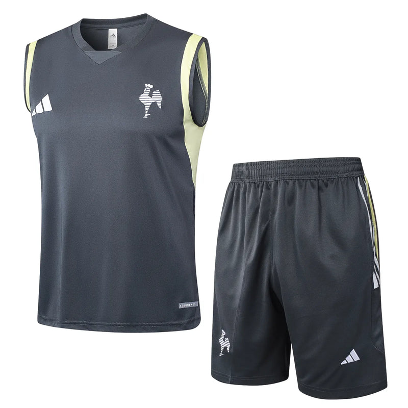 Conjunto Atlético Mineiro Cuerpo Técnico Regata 24/25 - Gris Escuro