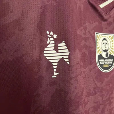 Camiseta Atlético Mineiro Manto da Massa 24/25 - Vinho