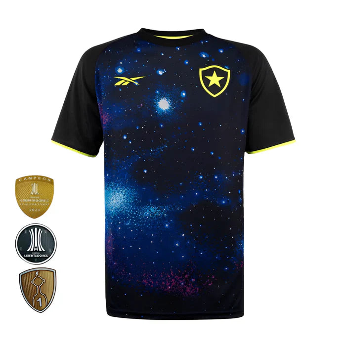 Camiseta Botafogo Pré-Jogo 24/25 - Negra