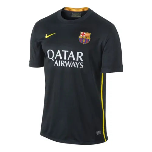 Camiseta Barcelona Tercera Equipación 13/14 Retro - Negra