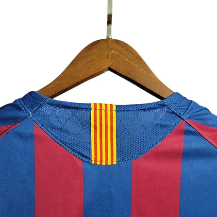 Camiseta Barcelona 05/06 Retro - Azul e Roja