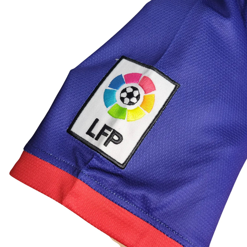 Camiseta Barcelona Primera Equipación 12/13 Retro - Azul e Roja
