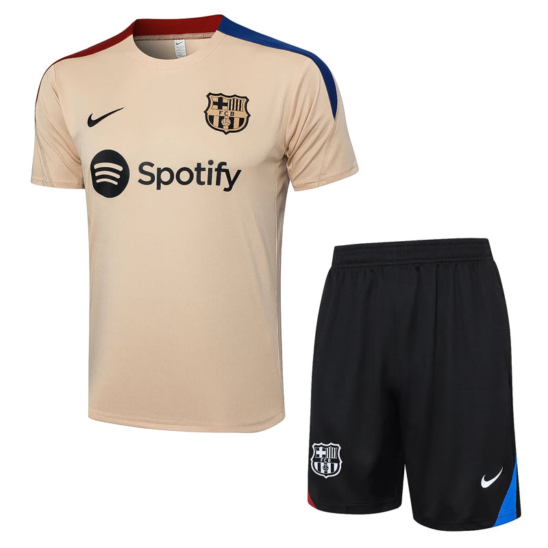 Conjunto Barcelona Entrenamiento 24/25 - Bege