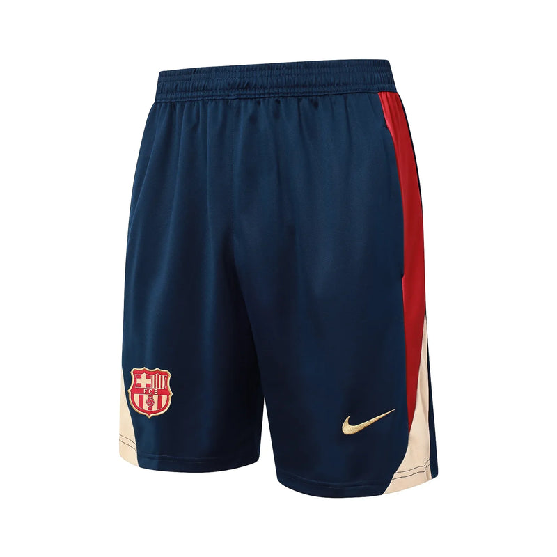 Conjunto Barcelona Entrenamiento 24/25 - Azul e Rojo