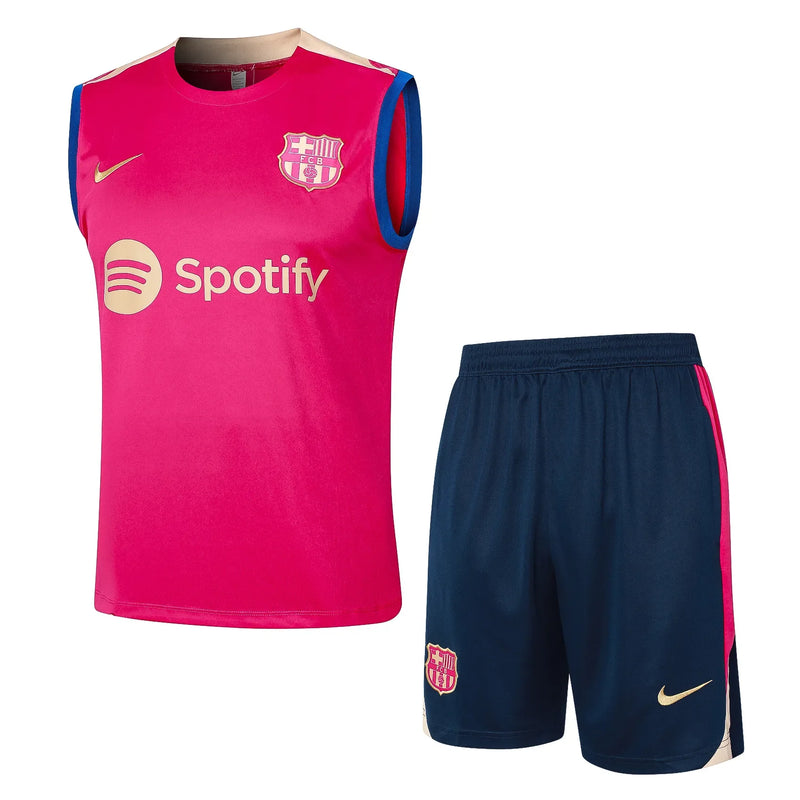 Conjunto Barcelona Entrenamiento Regata 24/25 - Rosa