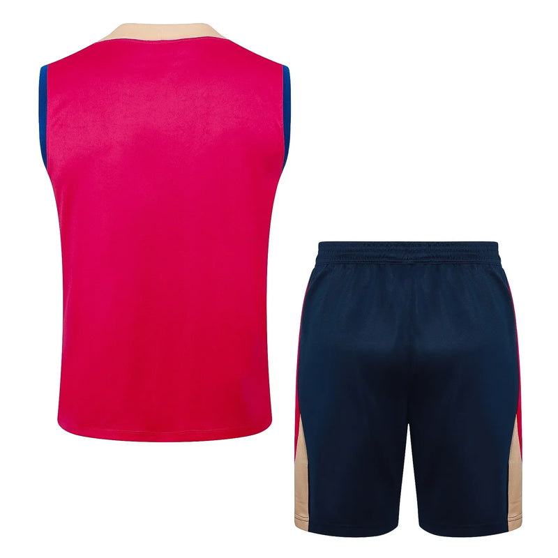Conjunto Barcelona Entrenamiento Regata 24/25 - Rosa