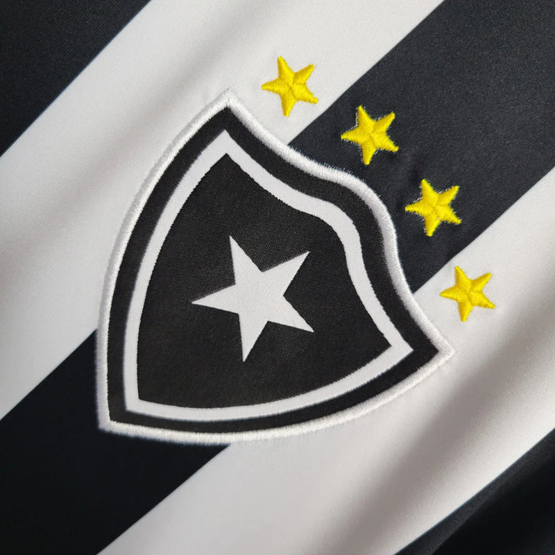 Camiseta Botafogo Retro 1997 - Negra e Blanca