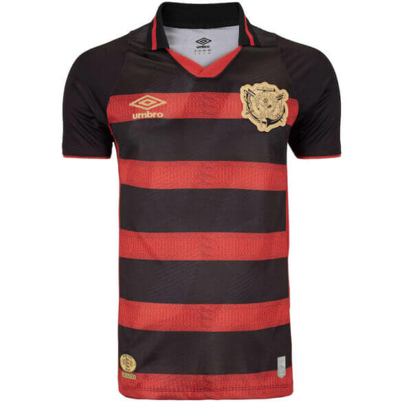 Camiseta Sport Recife Primera Equipación 24/25 - Roja e Negra