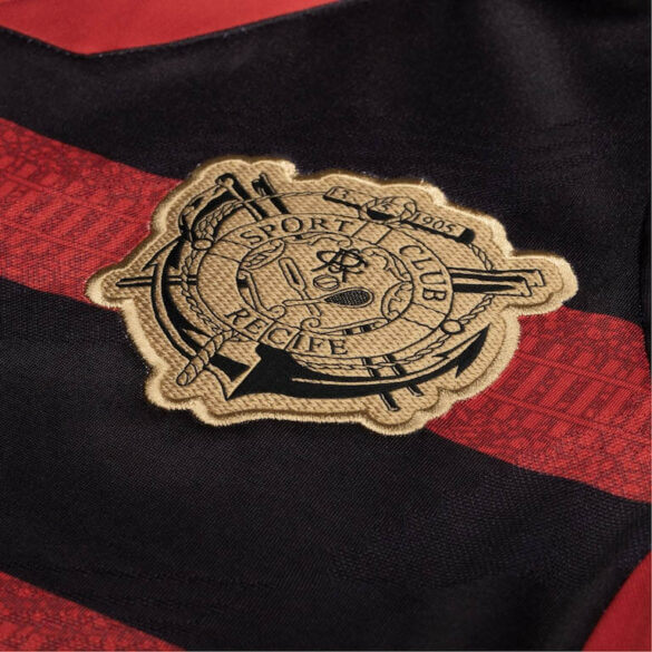 Camiseta Sport Recife Primera Equipación 24/25 - Roja e Negra