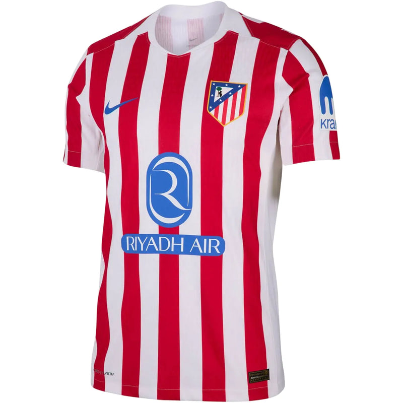 Camiseta Atlético de Madrid Primera Equipación 25/26 - Blanca e Roja