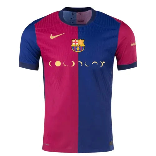 Camiseta Barcelona Edição Especial ColdPlay 24/25 - Azul e Roja