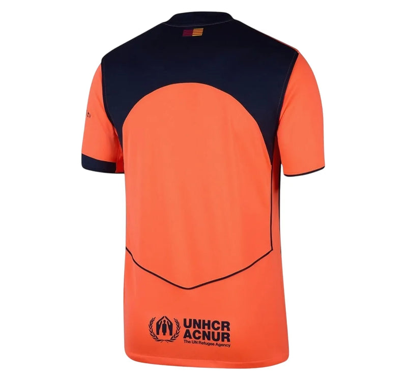 Camiseta Barcelona Tercera Equipación 25/26 - Naranja