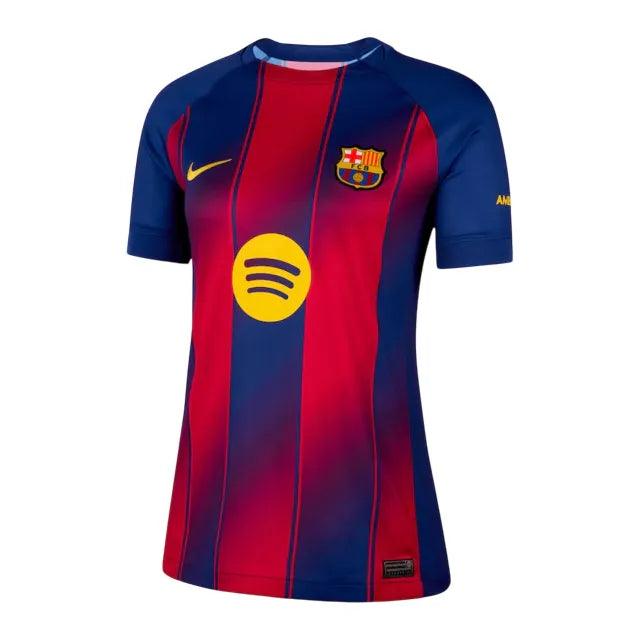 Camiseta Barcelona Mujer Primera Equipación 25/26 - Azul e Roja