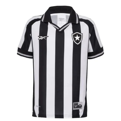 Camiseta Botafogo Primera Equipación 25/26 - Negra e Blanca