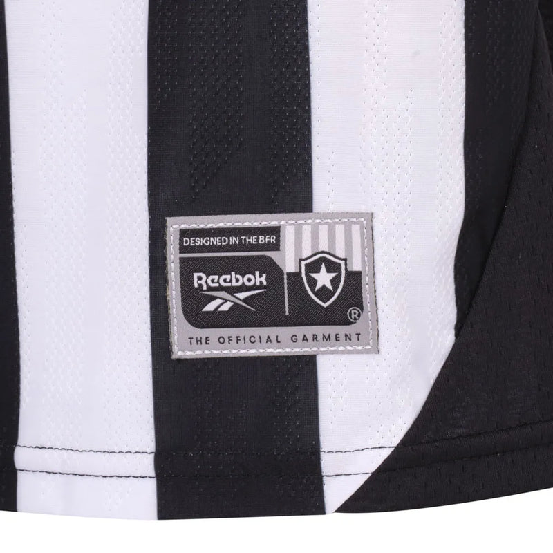 Camiseta Botafogo Primera Equipación 25/26 - Negra e Blanca