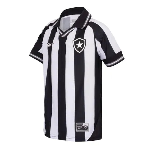 Camiseta Botafogo Primera Equipación 25/26 - Negra e Blanca