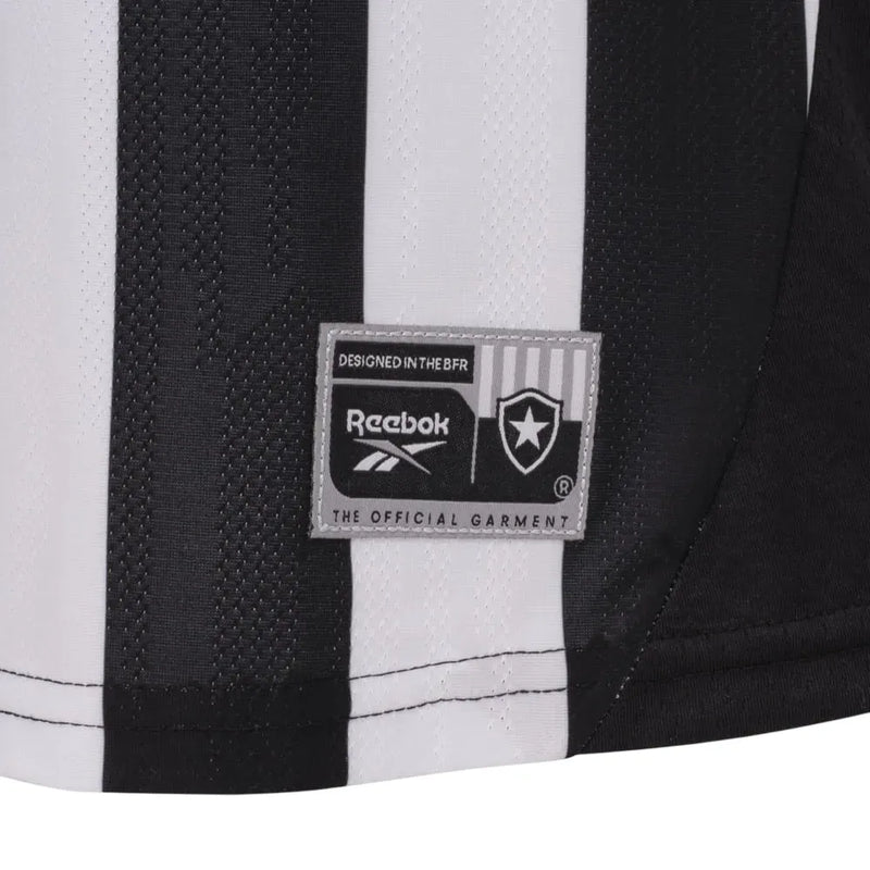 Camiseta Botafogo Mujer Primera Equipación 25/26 - Negra e Blanca
