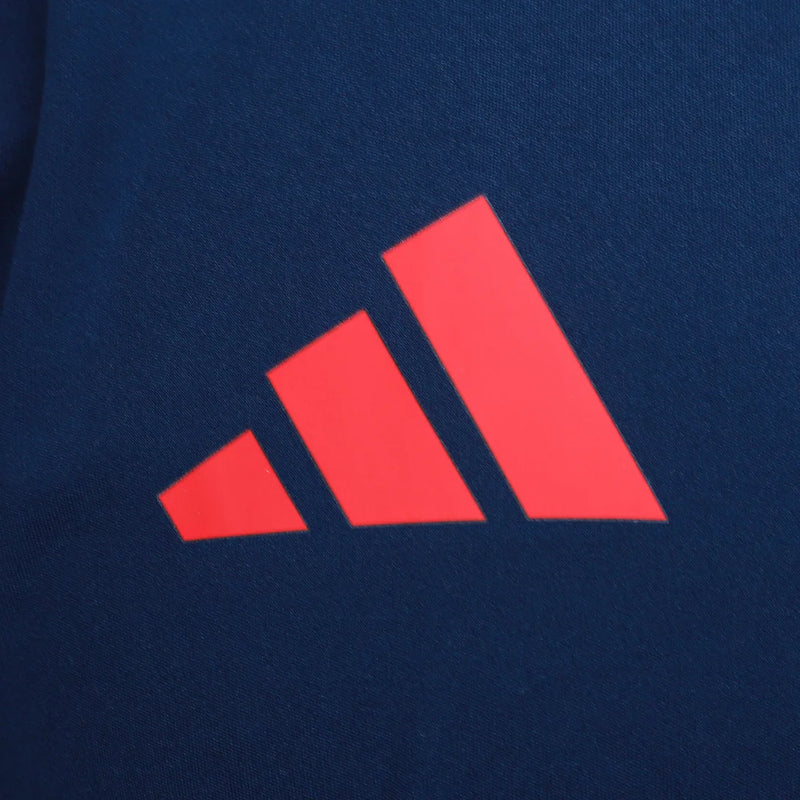 Camiseta Flamengo Cuerpo Técnico 25/26 - Azul Oscuro