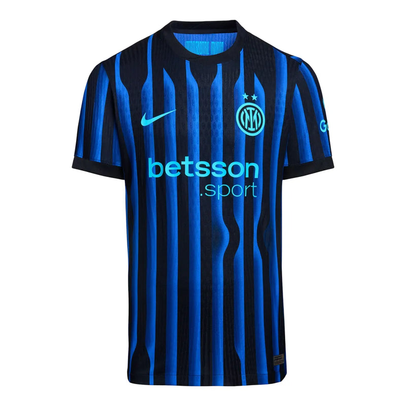 Camiseta Inter Milan Primera Equipación 25/26 Match - Azul e Preto
