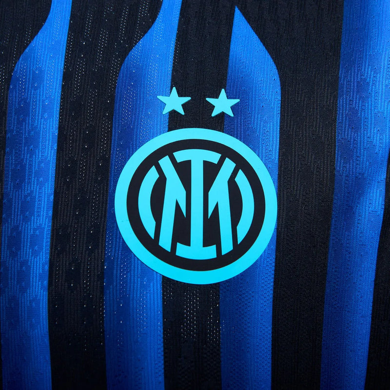 Camiseta Inter Milan Primera Equipación 25/26 Match - Azul e Preto