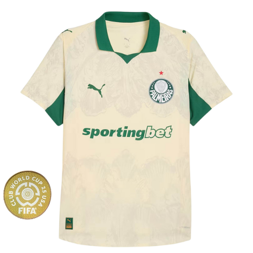 Camiseta Palmeiras Mundial de Clubes 25/26 - Blanca