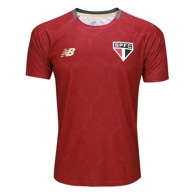 Camiseta São Paulo Entrenamiento 25/26 - Roja