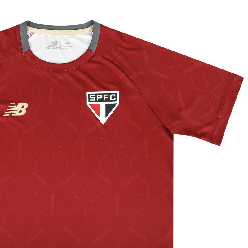 Camiseta São Paulo Entrenamiento 25/26 - Roja