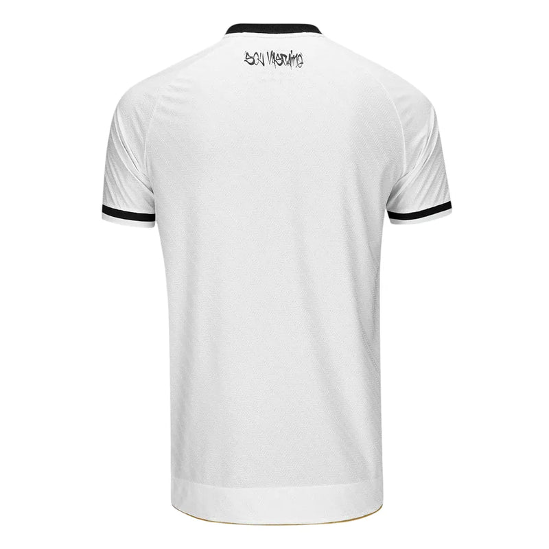 Camiseta Vasco Segunda Equipación 25/26 - Blanca e Negra