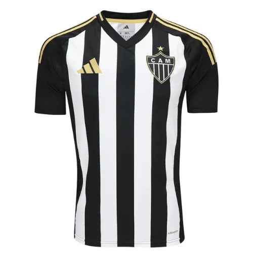Camiseta Atletico Mineiro Primera Equipación 25/26 - Negra e Blanca