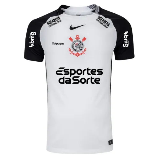 Camiseta Corinthians Primera Equipación 25/26 - Blanca