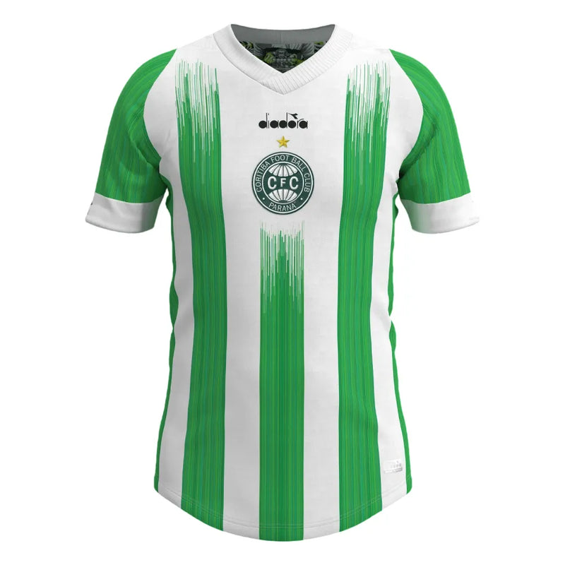 Camiseta Coritiba Segunda Equipación 24/25 - Blanca e Verde