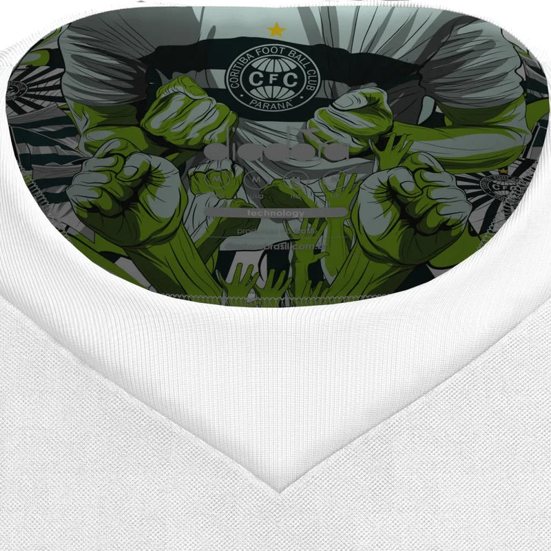 Camiseta Coritiba Primera Equipación 24/25 - Blanca