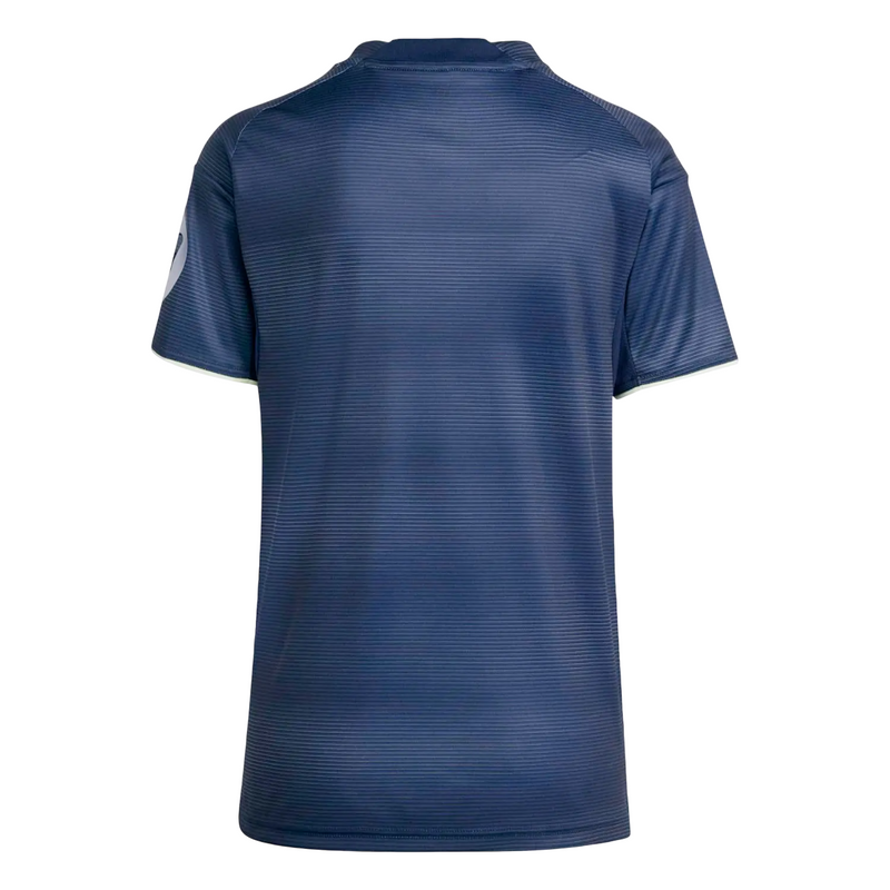 Camiseta Real Madrid Mujer Segunda Equipación 25/26 - Azul Marinho