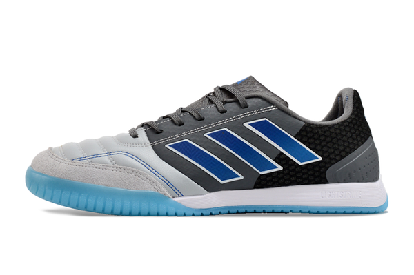 Bota de Fútbol Sala Adidas Competition Top IC Gris, Azul e Blanco