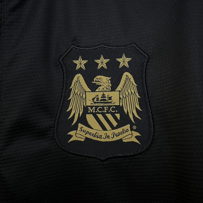 Camiseta Manchester City Segunda Equipación 13/14 Retro - Negra