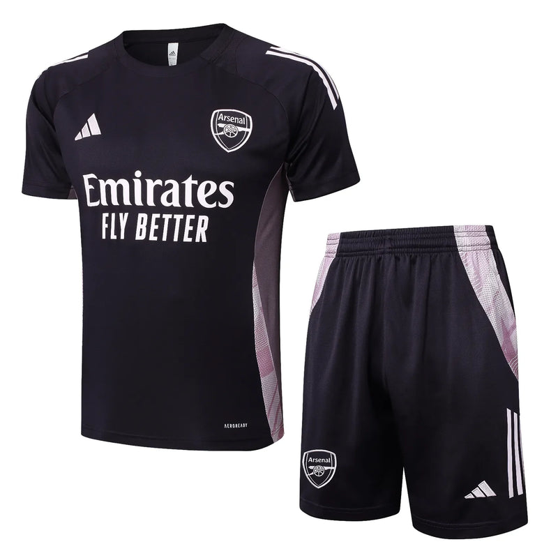 Conjunto Arsenal Entrenamiento 24/25 - Morado Escuro