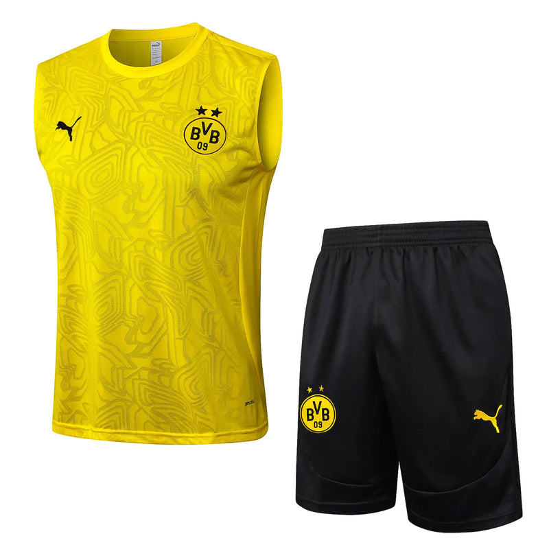 Conjunto Borussia Dortmund Entrenamiento Regata 24/25 - Amarillo