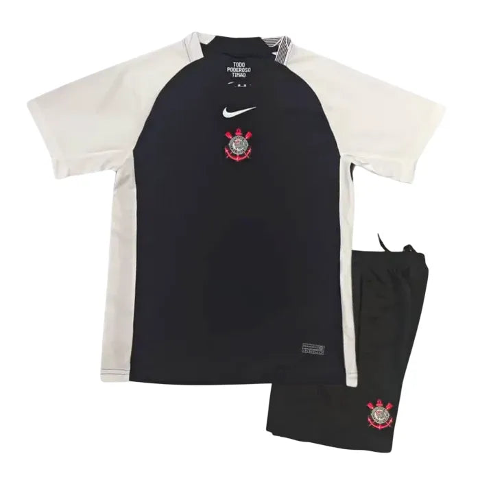 Conjunto Infantil Corinthians II 25/26 - Negro