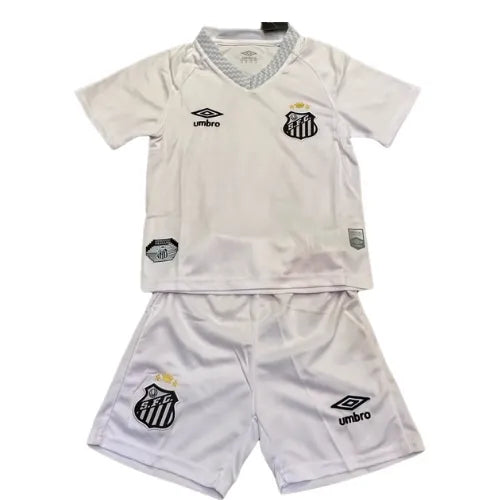 Conjunto Infantil Santos I 25/26 - Blanco