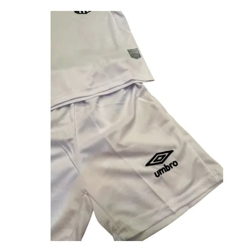 Conjunto Infantil Santos I 25/26 - Blanco