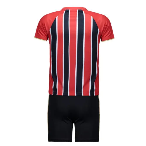 Conjunto Infantil São Paulo II 25/26 - Rojo e Negro