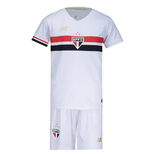 Conjunto Infantil São Paulo I 25/26 - Blanco