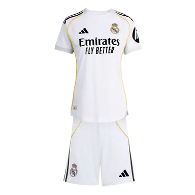 Conjunto Infantil Real Madrid I 25/26 - Blanco