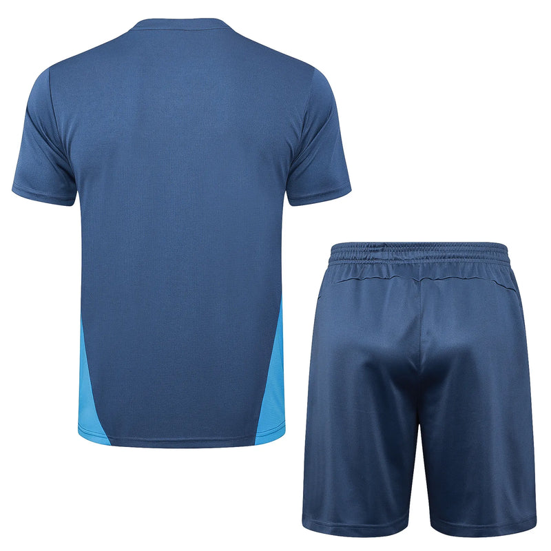 Conjunto Manchester City Entrenamiento 24/25 - Azul Oscuro