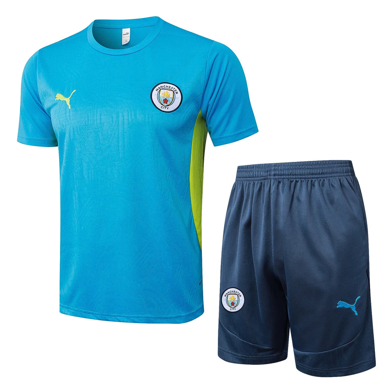 Conjunto Manchester City Entrenamiento 24/25 - Azul
