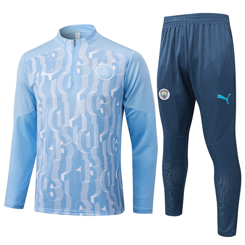 Chándal Entrenamiento Manchester City 24/25 - Azul Claro